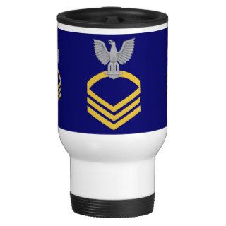 Navy CPO Travel Mug