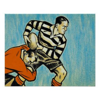 Rugby Print