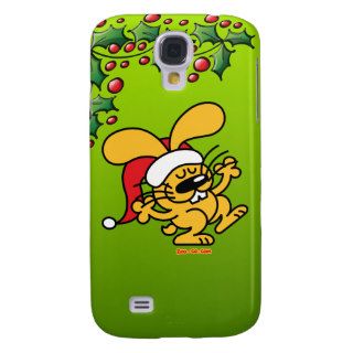 Christmas Bunny Galaxy S4 Case