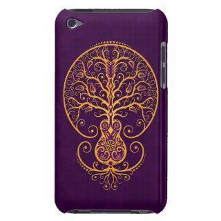 Golden Purple Guitar Tree of Life iPod Touch Case