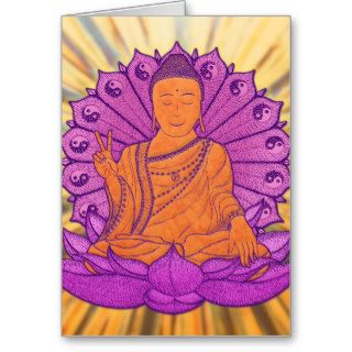 Buddha Illuminated Cards