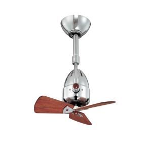 Gale Series 13 in. Indoor Polished Chrome Ceiling Fan XXDI CR WD