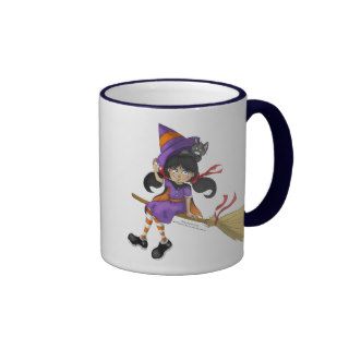 Happy Halloween Kid Witch Mug