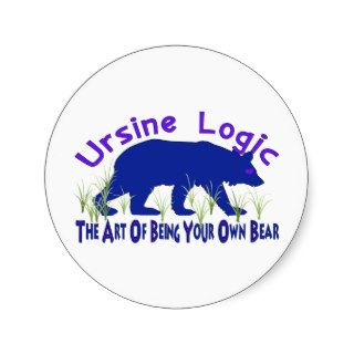 Ursine Logic Swag Logo Stickers