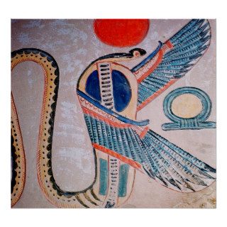 Cobra god, Egyptian Print