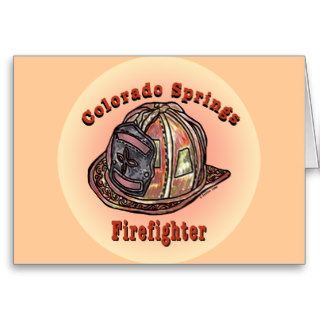 Colorado Springs Firefighter Card
