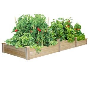 Greenes Fence Tall Tiers Dovetail Raised Garden Bed RC4T8S34B