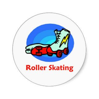 Roller Skating Sticker