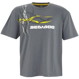 Sea doo Men's Tribal Graphic Tee Charcoal Grey 286245xx07 (Medium) Automotive