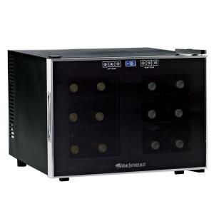 Wine Enthusiast 12 Bottle Dual Zone Touchscreen Wine Cooler 272 03 12 02