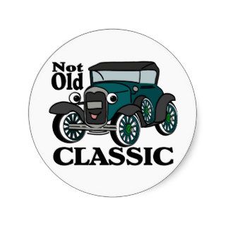 Not Old Classic/ Antique Car Sticker