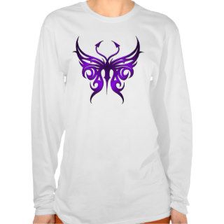 Purple butterfly hoodie.