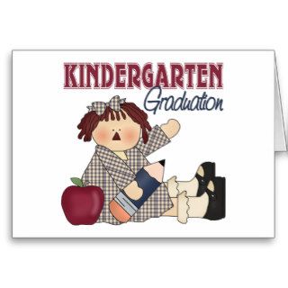 Kindergarten Graduation Greeting Card