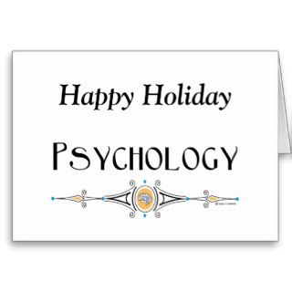 Psychology Decorative line Card