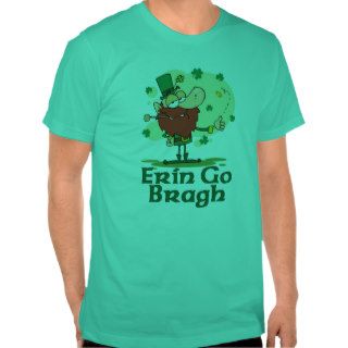 Funny Erin Go Bragh Leprechaun T Shirt