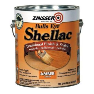 Zinsser 1 gal. Amber Shellac Traditional Finish and Sealer (2 Pack) 701