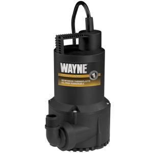 Wayne 1/6 HP Thermoplastic Utility Pump DISCONTINUED RUP160