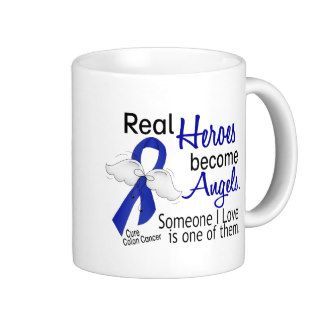 Heroes Become Angels Colon Cancer Coffee Mug