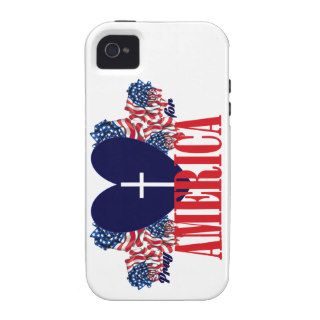 Pray for America Case Mate iPhone 4 Cover