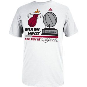 Miami Heat NBA 2014 Conference Trophy T shirt