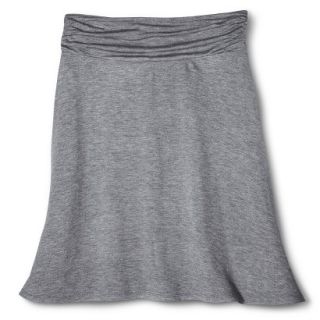 Merona Womens Jersey Knit Skirt   Grey   S