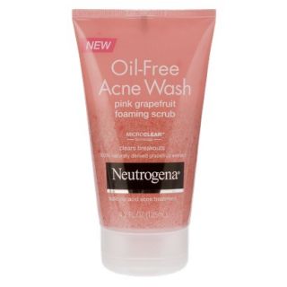 Neutrogena Oil Free Acne Wash Pink Grapefruit Foaming Scrub