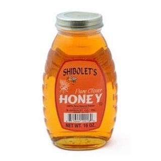 Shibolet's Pure Clover Honey, 16oz  Grocery & Gourmet Food