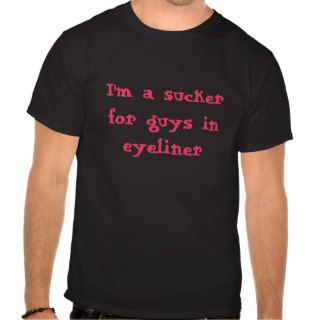 I'm a sucker for guys in eyeliner shirts