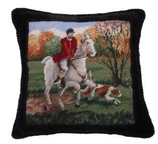 Fox Hunt Pillow  Equestrian Equipment  Sports & Outdoors