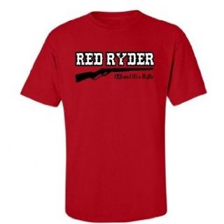 Red Ryder Gildan Unisex Cotton Crewneck T Shirt Clothing