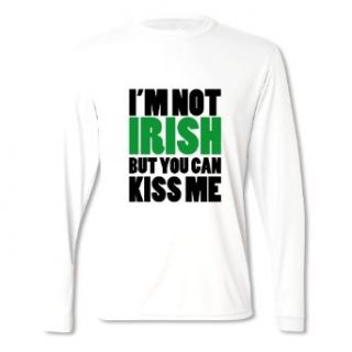 Bang Tidy Clothing Men's I'm Not Irish ButSt Patrick's Day Long Sleeved T Shirt Novelty T Shirts Clothing