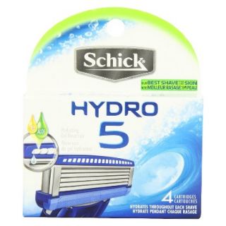 Schick Hydro 5 Cartridges   4 Cartridges