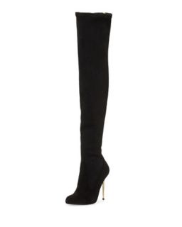 Womens Zip Back Over the Knee Boot   Tom Ford