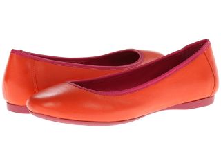 Johnston & Murphy Marcie Ballet Womens Slip on Shoes (Orange)