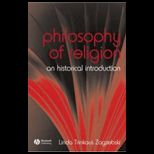 Philosophy of Religion  Historical Introduction