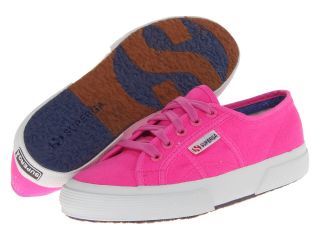 Superga 2750 Cotu Fluo Womens Lace up casual Shoes (Pink)
