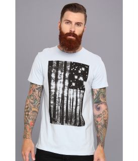 French Connection Tree Stars Tee Mens T Shirt (Blue)