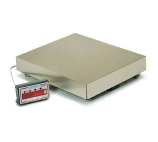 Detecto Top Loading Scale w/ .5 in LED Display, 150 x .05 lb Capacity