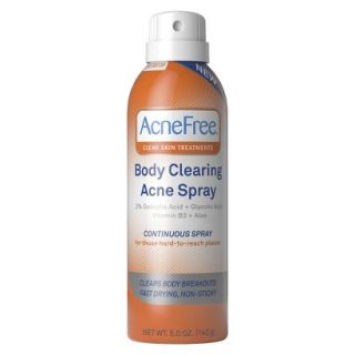 AcneFree Body Clearing Acne Spray   5 oz