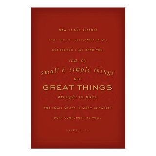 Great Things (LDS) Print
