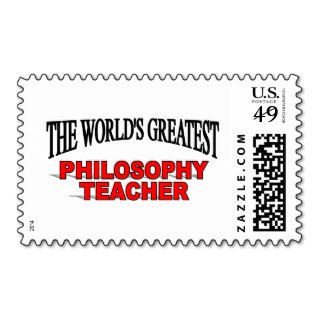 The World's Greatest Philosophy Teacher Postage