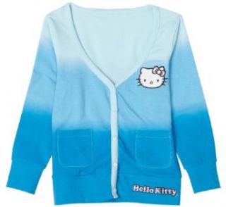 Hello Kitty Girls 2 6x Hello Kitty Cardigan,Diva Blue,4 Clothing