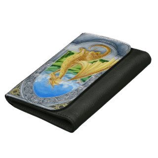 Golden Dragon wallet by Meredith Dillman