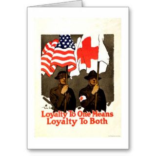 Loyalty to one means loyalty to both greeting cards