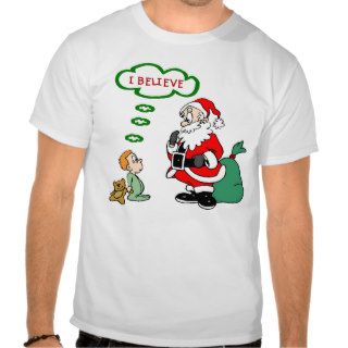 I Believe Chistmas Gifts T Shirts