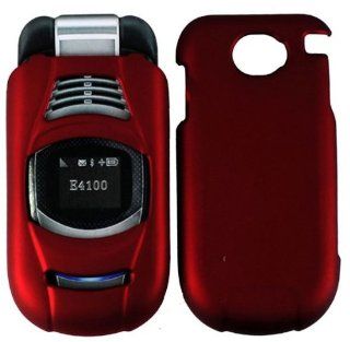 Red Hard Cover Case for Kyocera Sanyo Taho E4100 Sprint Cell Phones & Accessories