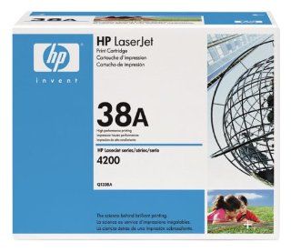 Hewlett Packard HP 38A LaserJet 4200 Series Smart Print Cartridge (12,000 Yield) , Part Number Q1338A
