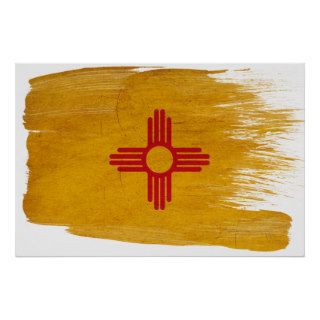New Mexico Flag Posters