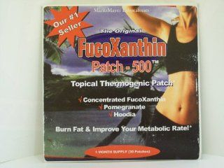 Fucoxanthin Patch 500, The Original   30 Topical Patches Health & Personal Care