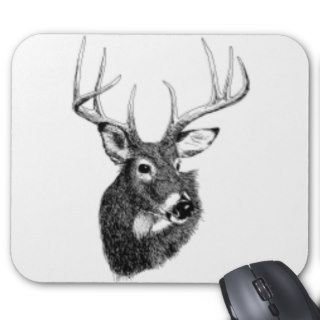 deer head mouse pads